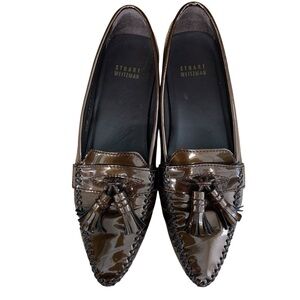 STUART WEITZMAN Patent Leather Tassel Loafers – Size 7‎